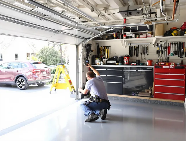 Local garage door repair service by Milford Garage Door Repair in Milford